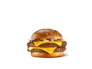 Cuarto de Libra Doble con Queso